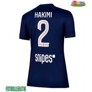 Paris Saint-Germain Achraf Hakimi #2 Hemmatröja Kvinnor 2025-26 Kortärmad
